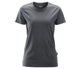 2516 Camiseta de manga corta para mujer gris acero