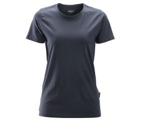 2516 Camiseta de manga corta para mujer azul marino