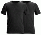 2529 Camisetas de manga corta (pack de 2 unidades) negro