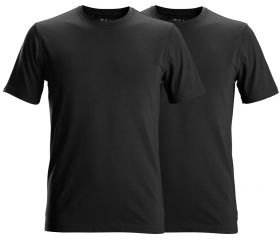 2529 Camisetas de manga corta (pack de 2 unidades) negro