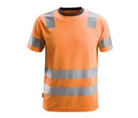 2530 Camiseta de manga corta de alta visibilidad clase 2 naranja
