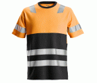 2534 Camiseta de manga corta de alta visibilidad clase 1 naranja-negro