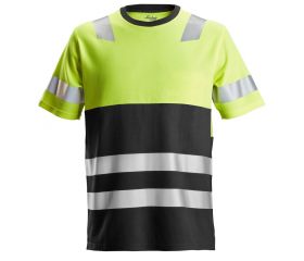 2534 Camiseta de manga corta de alta visibilidad clase 1 amarillo-negro