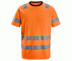 2536 Camiseta de manga corta de alta visibilidad clase 2 naranja