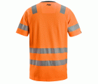 2536 Camiseta de manga corta de alta visibilidad clase 2 naranja