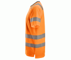 2536 Camiseta de manga corta de alta visibilidad clase 2 naranja