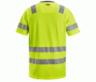 2536 Camiseta de manga corta de alta visibilidad clase 2 amarillo