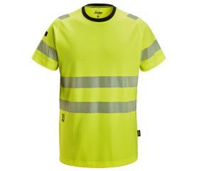 2539 Camiseta de manga corta de alta visibilidad clase 2 amarillo