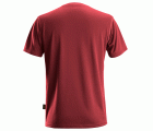 2558 Camiseta de manga corta AllroundWork rojo