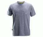 2580 Camiseta con logo en relieve Gris