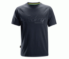 2580 Camiseta con logo en relieve Azul marino