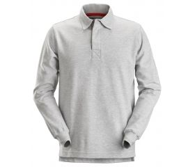 2612 Polo manga larga de rugby AllroundWork Gris claro