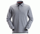 2612 Polo manga larga de rugby AllroundWork Gris