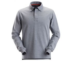 2612 Polo manga larga de rugby AllroundWork Gris