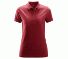 2702 Polo de manga corta para mujer rojo