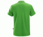 2708 Polo de manga corta clásico verde manzana