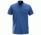 2708 Polo de manga corta clásico azul verdadero