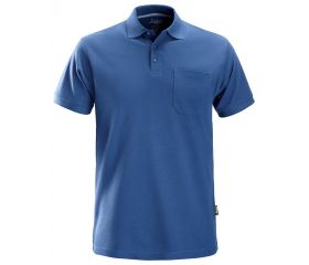 2708 Polo de manga corta clásico azul verdadero