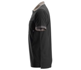 2724 Polo manga corta AllroundWork Technology 37.5® negro