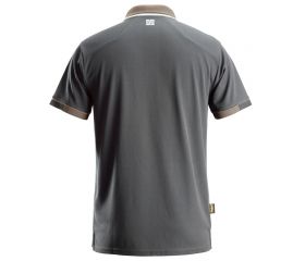 2724 Polo manga corta AllroundWork Technology 37.5® gris acero