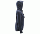 2806 Sudadera mujer con capucha y cremallera completa azul marino