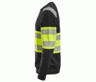 2830 Sudadera alta visibilidad clase 1 negro-amarillo