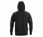 2881 Sudadera con capucha y logo 3D negra