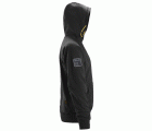 2881 Sudadera con capucha y logo 3D negra