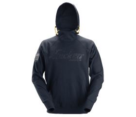 2881 Sudadera con capucha y logo 3D azul marino