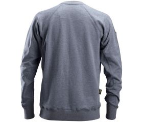 2882 Sudadera con logo 3D azul oscuro melange