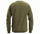 2892 Sudadera con logo verde khaki