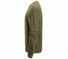 2892 Sudadera con logo verde khaki