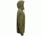 2894 Sudadera con capucha y logo verde khaki