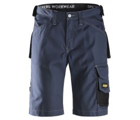 Pantalones cortos de trabajo Rip-Stop 3123 Azul marino / Negro