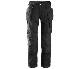 Pantalones largos de trabajo CoolTwill bolsillos flotantes 3211 Negro