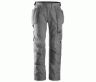 Pantalones largos de trabajo CoolTwill bolsillos flotantes 3211 Gris