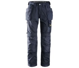 Pantalones largos de trabajo CoolTwill bolsillos flotantes 3211 Azul marino