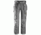 Pantalones largos de trabajo DuraTwill bolsillos flotantes 3212 Gris