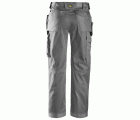 Pantalones largos de trabajo DuraTwill bolsillos flotantes 3212 Gris