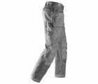 Pantalones largos de trabajo DuraTwill bolsillos flotantes 3212 Gris