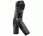 Pantalones largos de trabajo DuraTwill bolsillos flotantes 3212 Gris antracita / Negro