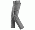 Pantalones largos de trabajo Canvas+ bolsillos flotantes 3214 Gris