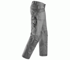 Pantalones largos de trabajo Canvas+ bolsillos flotantes 3214 Gris