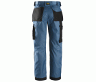 3312 Pantalones largos de trabajo DuraTwill Azul oceano / Negro
