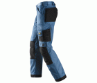 Pantalones largos de trabajo DuraTwill 3312 Azul oceano / Negro