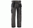 Pantalones largos de trabajo DuraTwill 3312 Gris antracita / Negro
