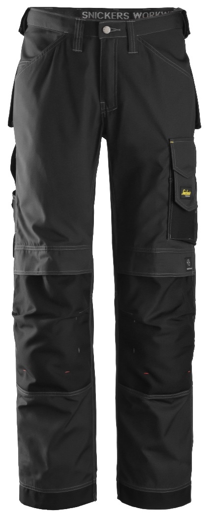 3313 Pantalón largo Rip-Stop negro talla 42