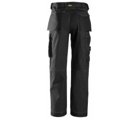 3313 Pantalones largos de trabajo Rip-Stop negros