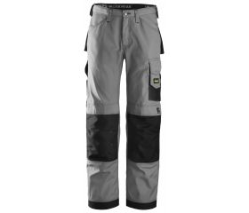 Pantalones largos de trabajo Rip-Stop 3313 Gris / Negro