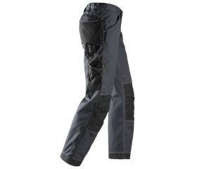 3313 Pantalones largos de trabajo Rip-Stop gris acero